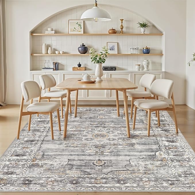 Washable 5x7 Area Rug for Living Room - Image 7