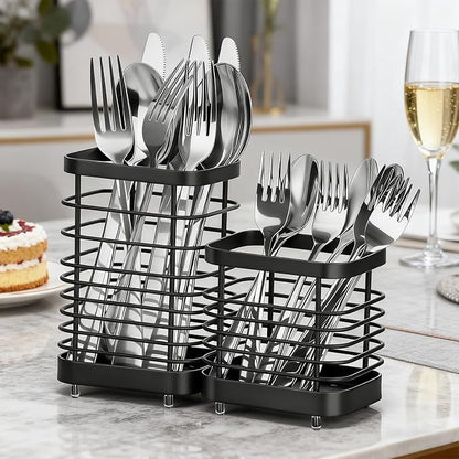Utensil Holder, Stainless Steel Utensil Drying Rack - Image 8