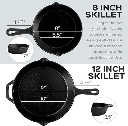 Cast Iron Skillet Set - Image 3