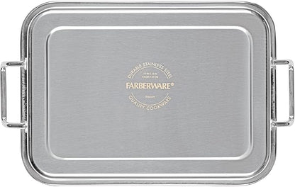 Farberware Classic Traditions Stainless Steel Roaster/Roasting Pan - Image 8