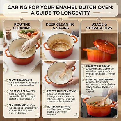 YJX Cast Iron Dutch Oven Pot - Image 6