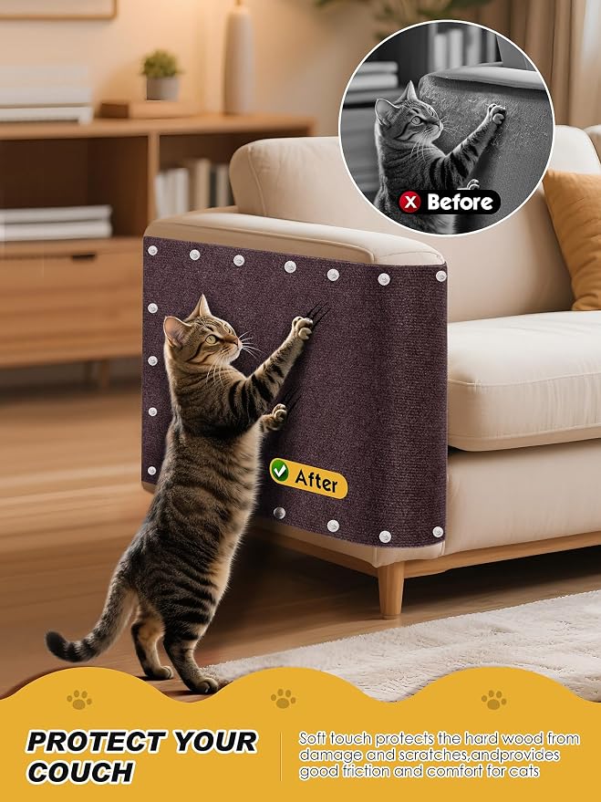 78.7"x15.8" Cat Scratch Furniture Protector - Image 2