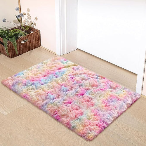 2x3 Small Area Rug Unicorn Rainbow Rugs by TENNOLA