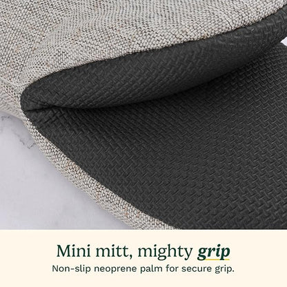 Cuisinart Heritage Mini Oven Mitts – 5.5” x 7” Heat-Resistant Kitchen Mitts - Image 4