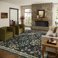 8x10 Area Rugs for Living Room: Washable Rug for Bedroom Vintage Stain by palohom