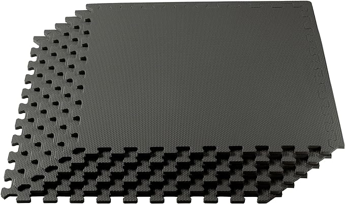 We Sell Mats 3/8" Thick Multipurpose EVA Foam Exercise Floor Mat, Interlocking by WeSellMats