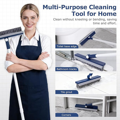 IVYROLL Grout Brush with Long Handle, Grout Cleaner Brush - Image 5