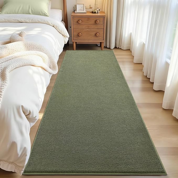 ISEAU 2x6 Runner Rug for Hallway, Soft Memory Foam Carpet by ISEAU