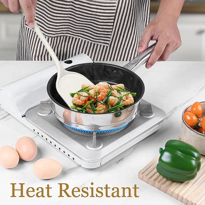 LIANYU 8Pcs Kitchen Cooking Utensils Set, Silicone Utensil Sets, Heat Resistant - Image 8