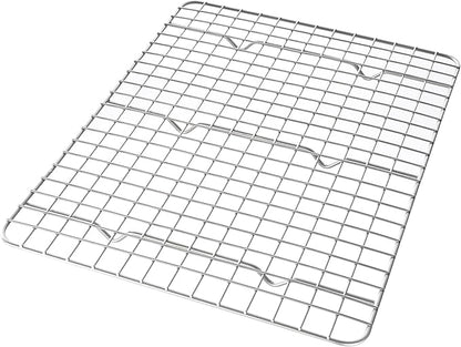USA Pan Quarter Sheet Oven Safe Nonstick Baking and Cooling Rack by USAPan