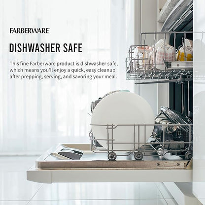 Farberware Large Cutting Board, Dishwasher- Safe Plastic Chopping Board - Image 6