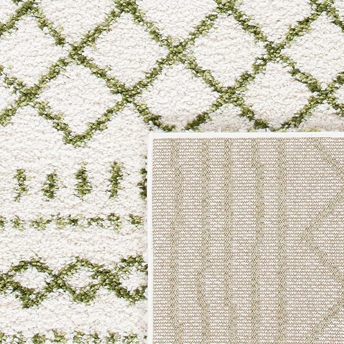 SAFAVIEH Arizona Shag Collection Runner Rug - Image 5