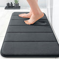 OLANLY Memory Foam Bath Mat 35x16, Super Soft Absorbent Bathroom Rugs, Quick Dry by OLANLY