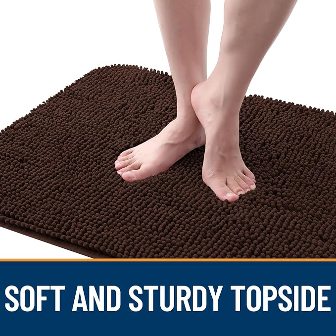 OLANLY Dog Door Mat for Muddy Paws 70x35, Absorbs Moisture and Dirt, Absorbent - Image 4