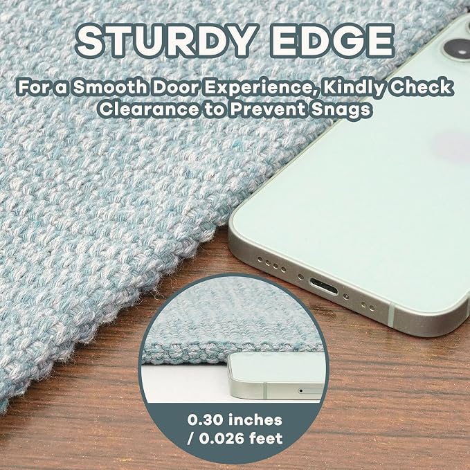 EARTHALL Washable Runner Rug 2x5 Ft Non Slip Runners - Image 2