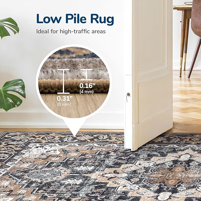 Lessymo Washable Long Runner Rug - Image 4