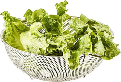 3-Piece Stainless Steel Mesh Micro-Perforated Strainer Colander Set - Image 7