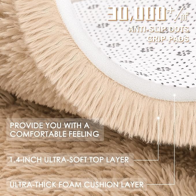 OLANLY 8x11 Machine Washable Large Area Rugs - Image 8