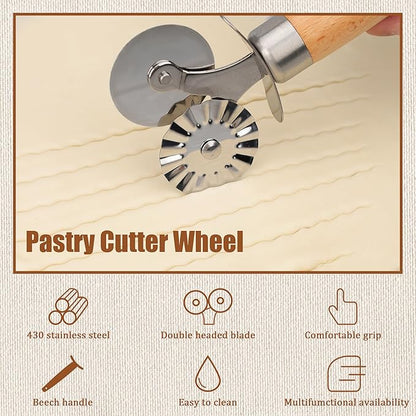 Pastry Cutter Double Wheel - Image 4
