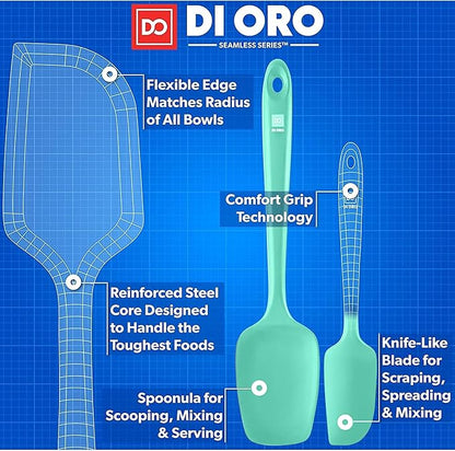 DI ORO Silicone Spatula Set - Image 4