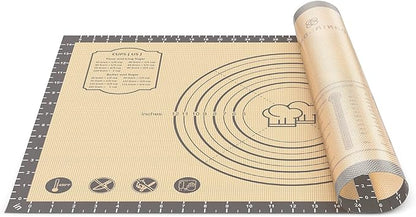Silicone Pastry Mat, Oven Liner, Fondant/Pie Crust Mat by DANIADEAN