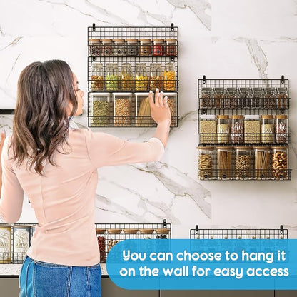 JKsmart 9-Tier Spice Rack Organizer - Image 4