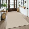 KOZYFLY Washable Area Rug 4x6 ft Non Slip Rubber Backed Living Room Rugs by KOZYFLY