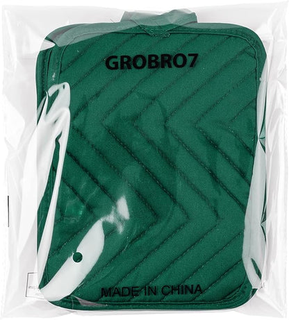 GROBRO7 5Pack Pocket Pot Holders Cotton Heat Resistant Potholder Multipurpose - Image 7