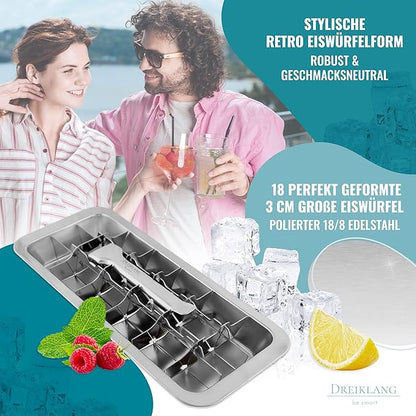 Stainless Steel Polished Ice Cube Tray - Image 2