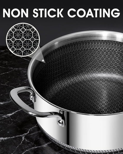 USELUCK Nonstick 5-QT Stock Pot - Image 4