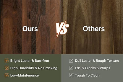 THETCHRY Walnut Cutting Boards For Kitchen, End Grain Wooden Cutting Board - Image 8