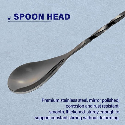 Briout Bar Spoon Cocktail Mixing Stirrers - Image 3