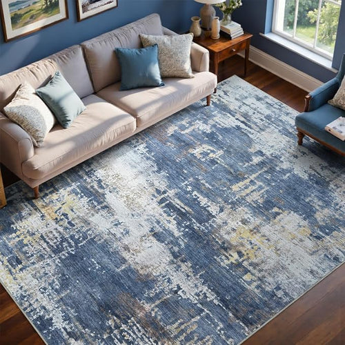 6x9 Ft Large Area Rugs for Living Room, Soft Non-Slip Washable Rugs Modern by Cuzwlovita