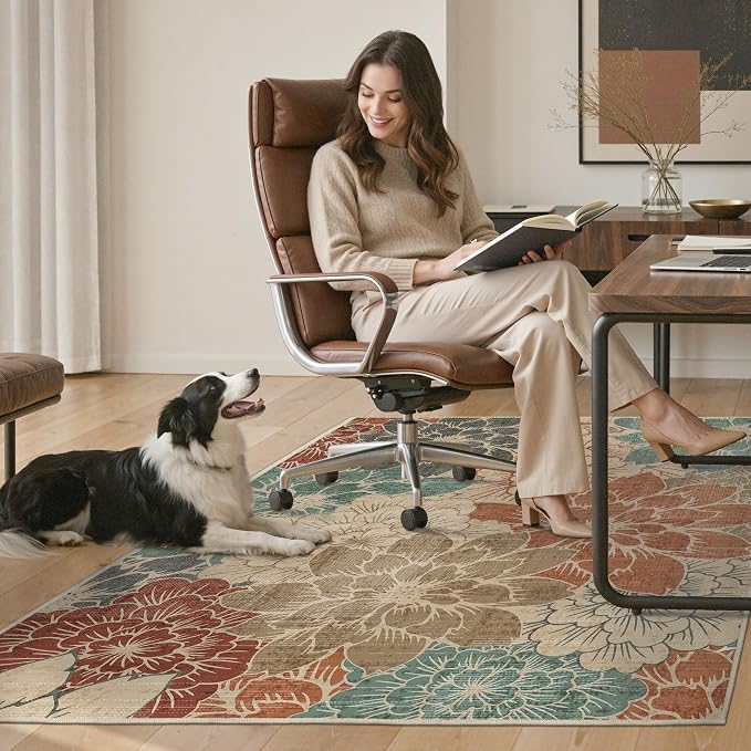 36"x60" Office Chair Mat for Hardwood Tile Floor, Under Desk Carpet Protector - Image 7
