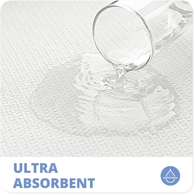 Bosap Bath Mat, Ultra Thin Bathroom Runner Rugs, Large Bath Mats - Image 3