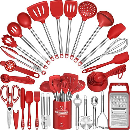 Kitchen Utensils Set- Umite Chef 34 PCs Cooking Utensils by UmiteChef