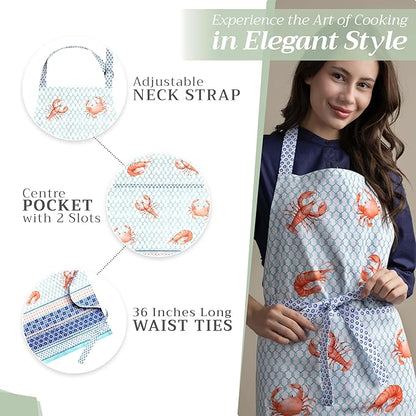 Maison d' Hermine 100% Cotton Apron - Image 5