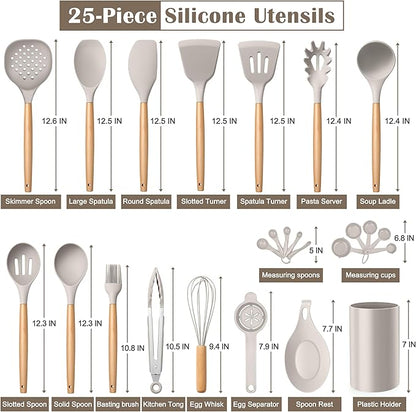 E-far Silicone Kitchen Utensils Set - Image 2