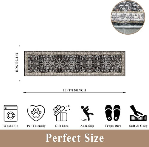 3x12 ft Long Hallway Runner Rug - Image 2