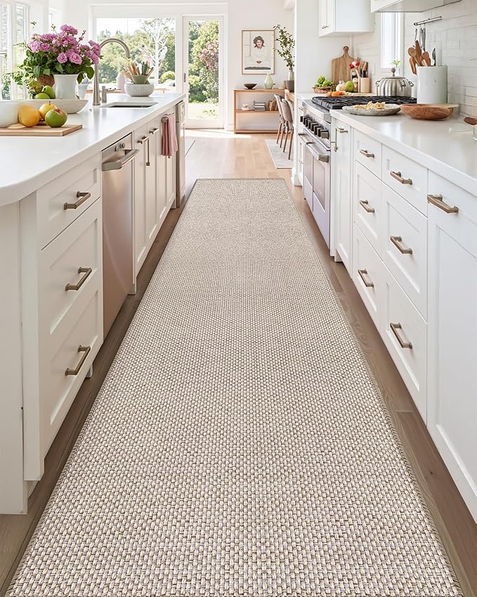 Color&Geometry Door Mat 2'4"x10' Runner Rug - Image 9