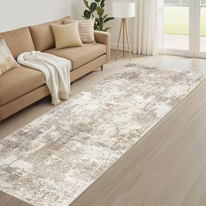 Runner Rug Kitchen Washable Rugs: 2x6 Non-Slip Abstract Soft Modern Stain - Image 8