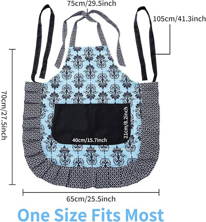 Lovely Flower Pattern Retro Aprons - Image 6