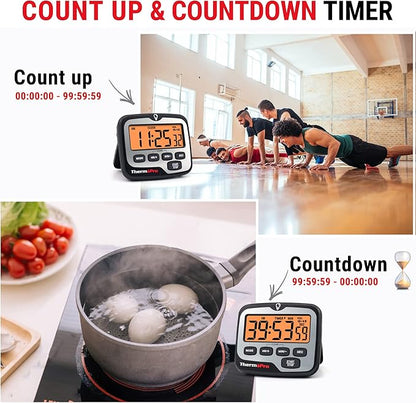 TempPro TM01 Kitchen Timers for Cooking - Image 3