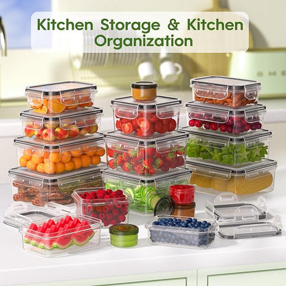 KEMETHY 36-Piece Food Storage Containers - Image 7