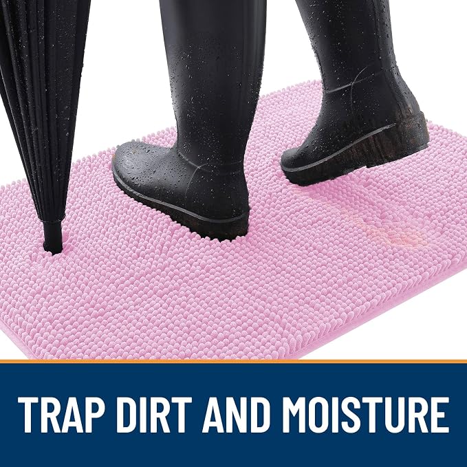 OLANLY Dog Door Mat for Muddy Paws 59x20, Absorbs Moisture and Dirt, Absorbent - Image 2