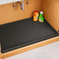 Jin&Bao Waterproof Under Sink Mat 34" x 22", Thick Silicone Mat Cabinet by Jin%26Bao