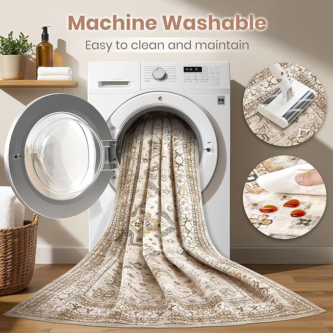 Vintage Living Room Area Rug 10x14 - Image 3
