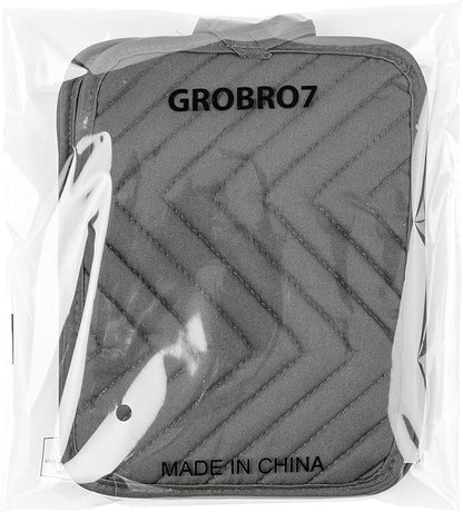 GROBRO7 5Pack Pot Holders for Kitchen Heat Resistant Cotton Potholder - Image 7