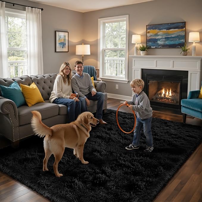 Soft Runner Rugs for Bedroom, Bedside Rug for Living Room Bedroom Room Home - Image 5
