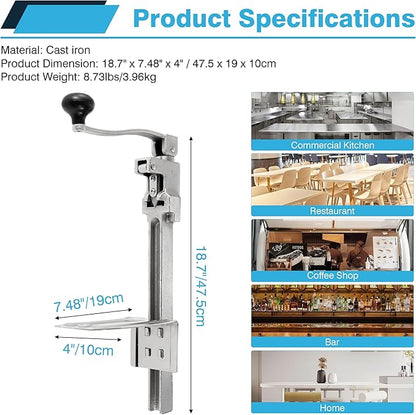 IRONWALLS Commercial Can Opener - Image 2